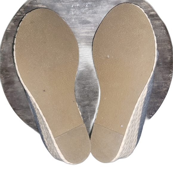 Jessica Bluish Gray Wedge Espadrilles 6M - Picture 5 of 6